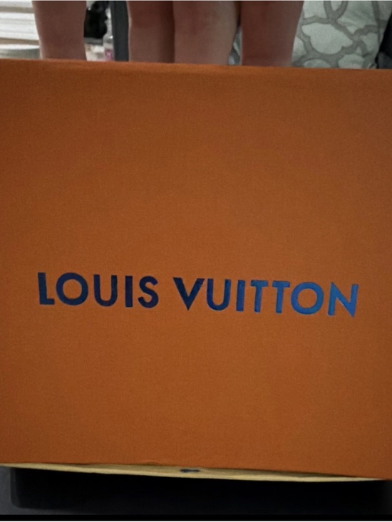 Louis Vuitton Other - Louis Vuitton Orange Box with Blue Logo
